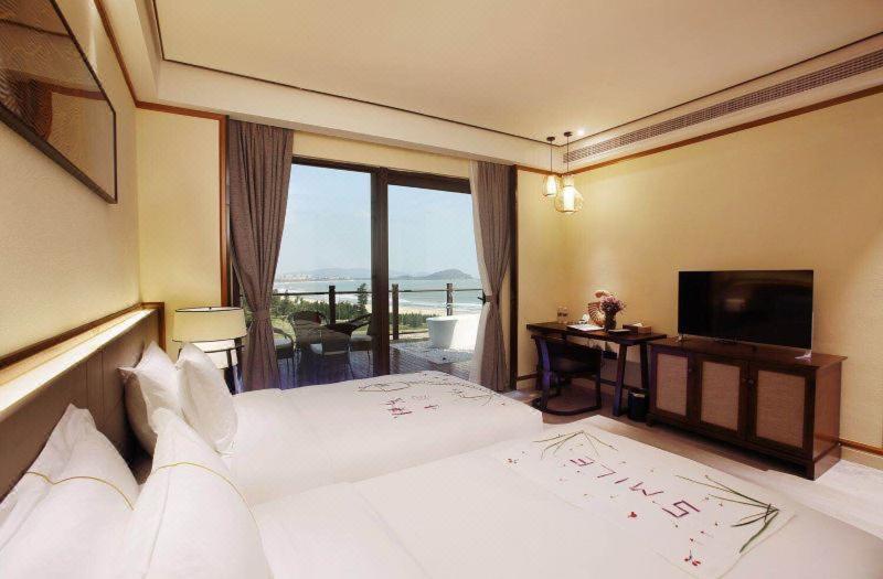 ホテル Wyndham Shenzhou Peninsula 万寧市 エクステリア 写真